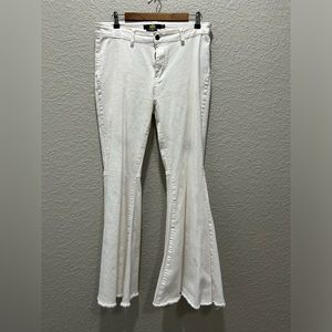 L&B Perfection Extreme Flare Bell Bottoms - 12 White